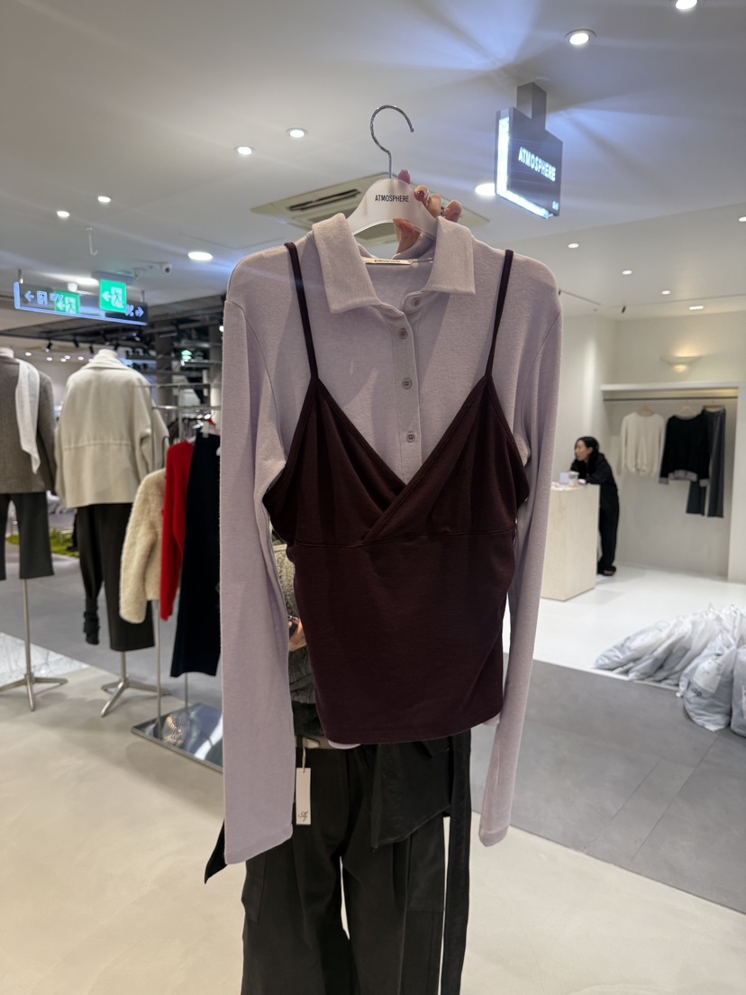 ATMOSPHERE韓國代購女裝新品真品熱賣時尚推薦休閑人氣套裝ATMOSPHERE套裝圖色3