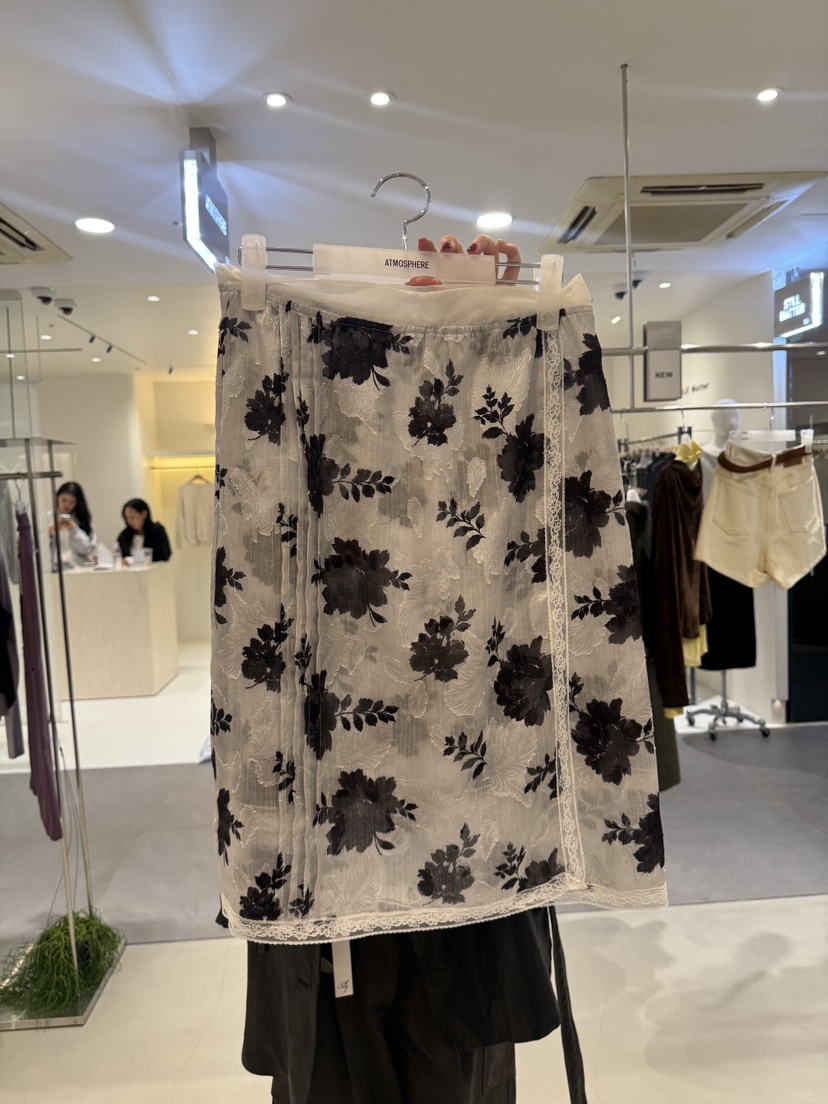 ATMOSPHERE東大門代購女士新品推薦時尚休閑熱賣真品長裙ATMOSPHERE長裙圖色3