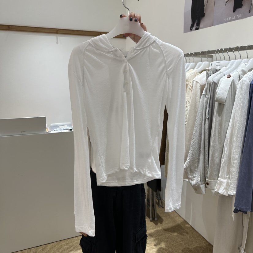 WE ARE/WELOVER韓國直郵女士新品人氣推薦休閑熱賣長袖T恤SHOP_WE ARE長袖T恤圖色1
