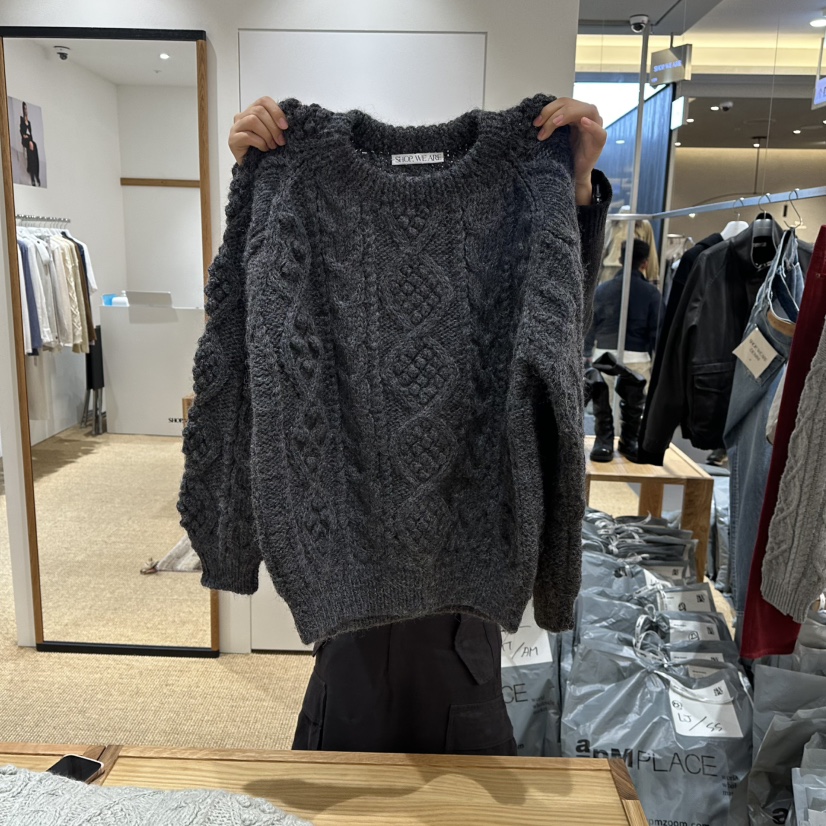 WE ARE/WELOVER東大門實拍女士新款熱賣真品時尚推薦毛衣SHOP_WE ARE毛衣圖色3