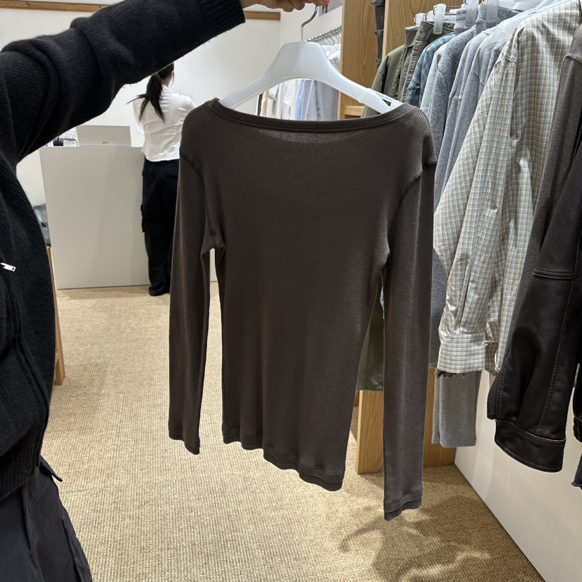 WE ARE/WELOVER東大門代購女裝新款時尚真品推薦長袖T恤SHOP_WE ARE長袖T恤