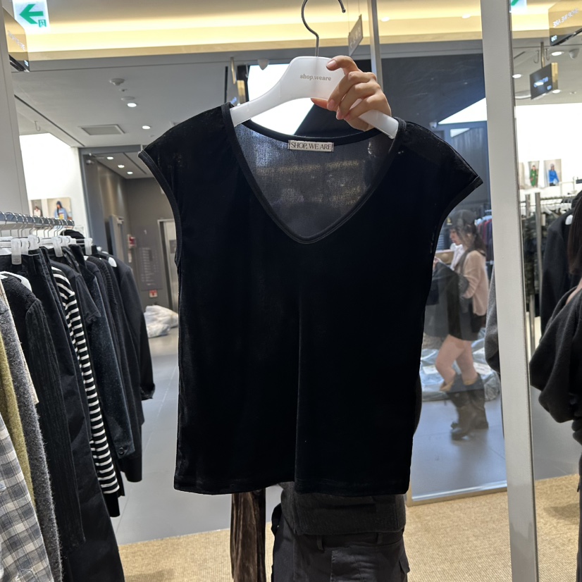WE ARE/WELOVER東大門直郵女士新品真品時尚熱賣吊帶背心SHOP_WE ARE吊帶/背心圖色2黑色
