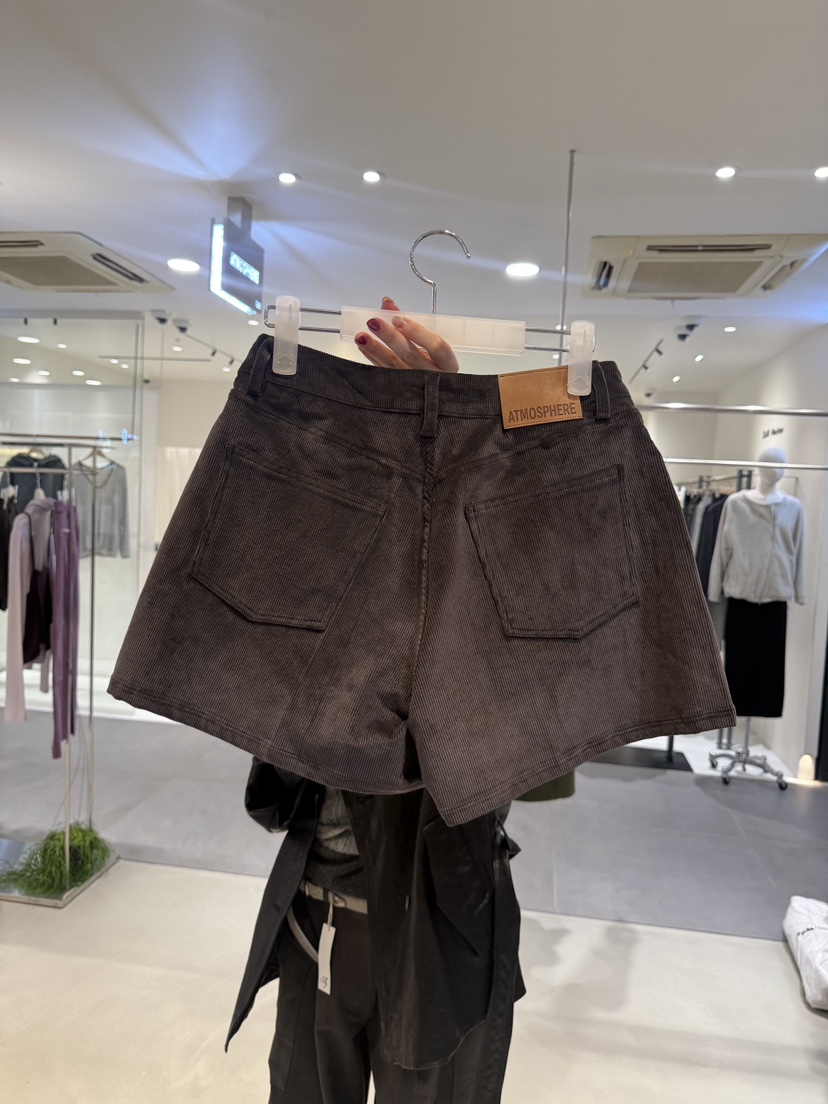 ATMOSPHERE東大門代購女士新款真品時尚熱賣短褲不含腰帶ATMOSPHERE短褲