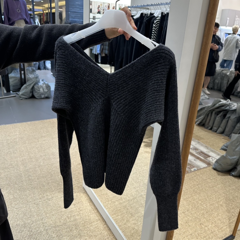 WE ARE/WELOVER東大門實拍女裝新品熱賣真品休閑時尚毛衣SHOP_WE ARE毛衣