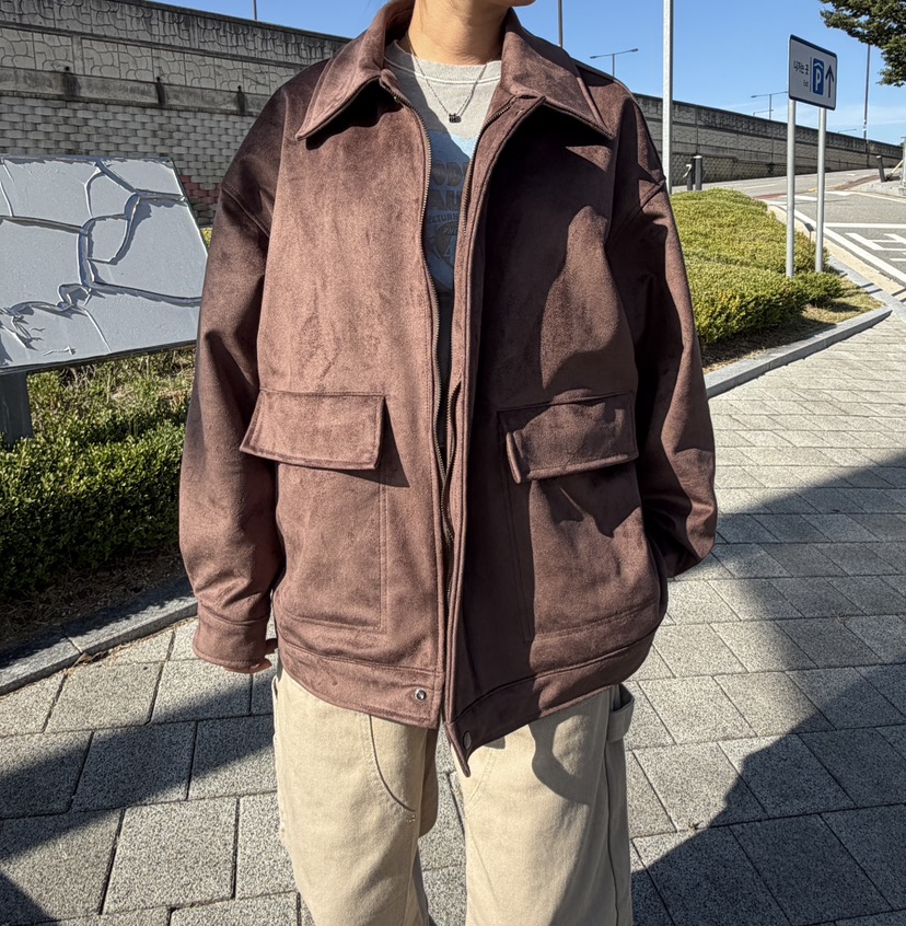 LEEHEE東大門實拍女士新品時尚休閑熱賣真品推薦夾克絨面革LEEHEE夾克