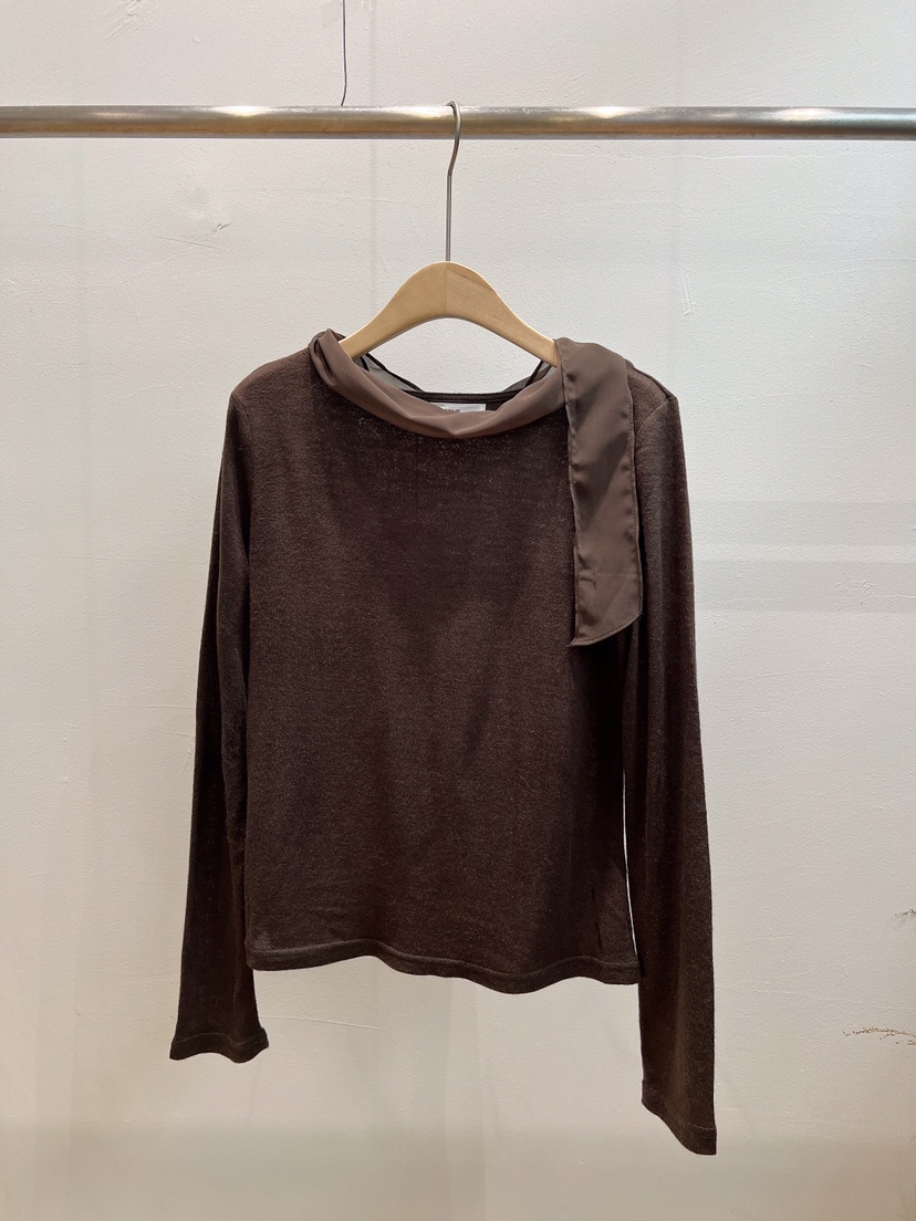 GLAD SOME韓國直郵女士新品休閑推薦時尚人氣真品T恤圍巾GLAD SOMET恤圖色1