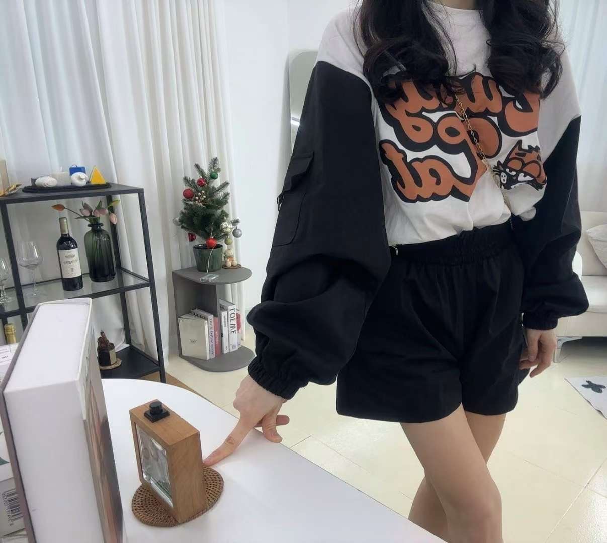 CHOCO CARAMEL韓國代購女裝新品休閑熱賣人氣時尚真品套裝B CLOTHES套裝