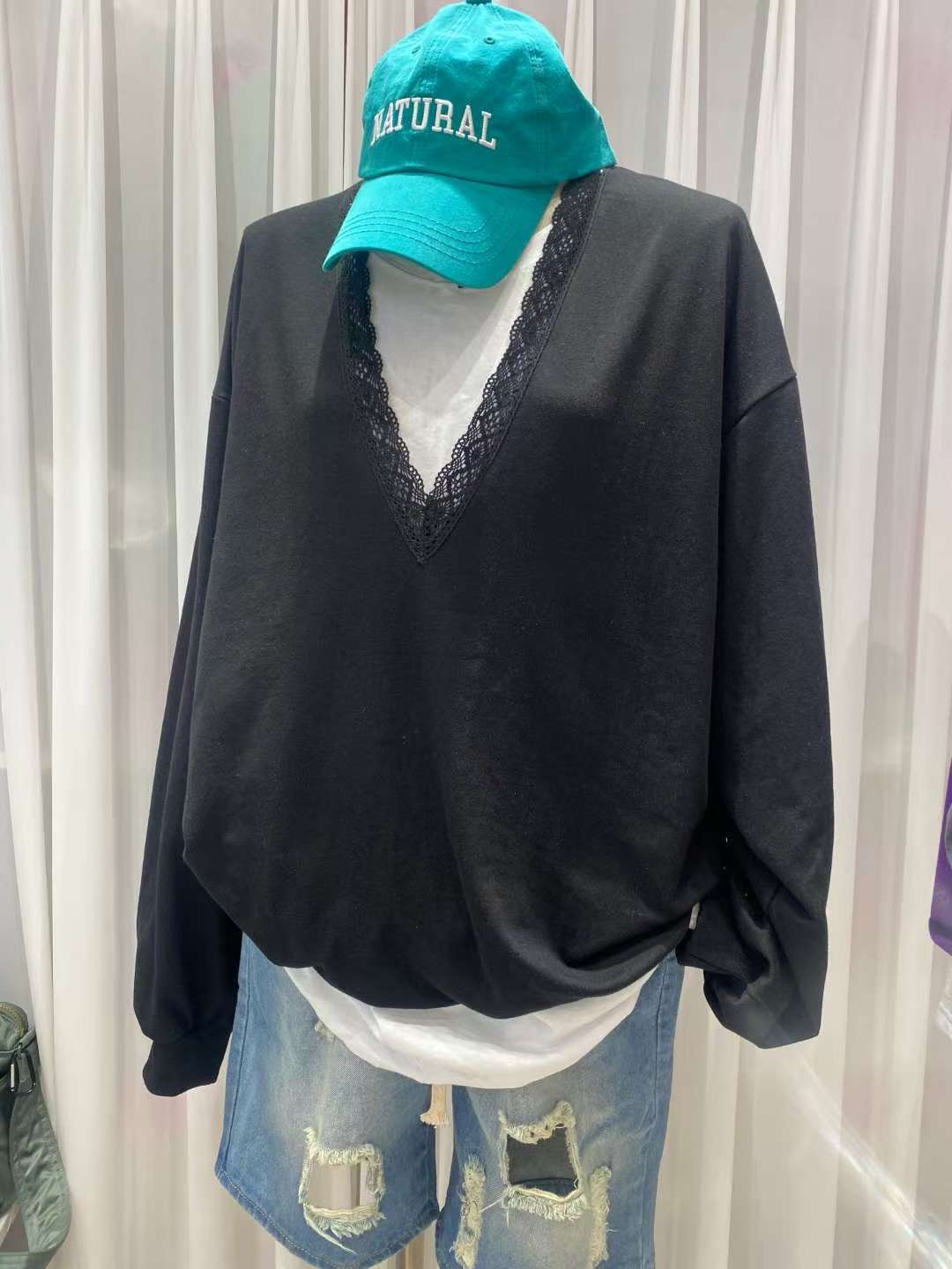 CHOCO CARAMEL東大門代購女士新品推薦衛衣不含內搭運動B CLOTHES衛衣圖色1