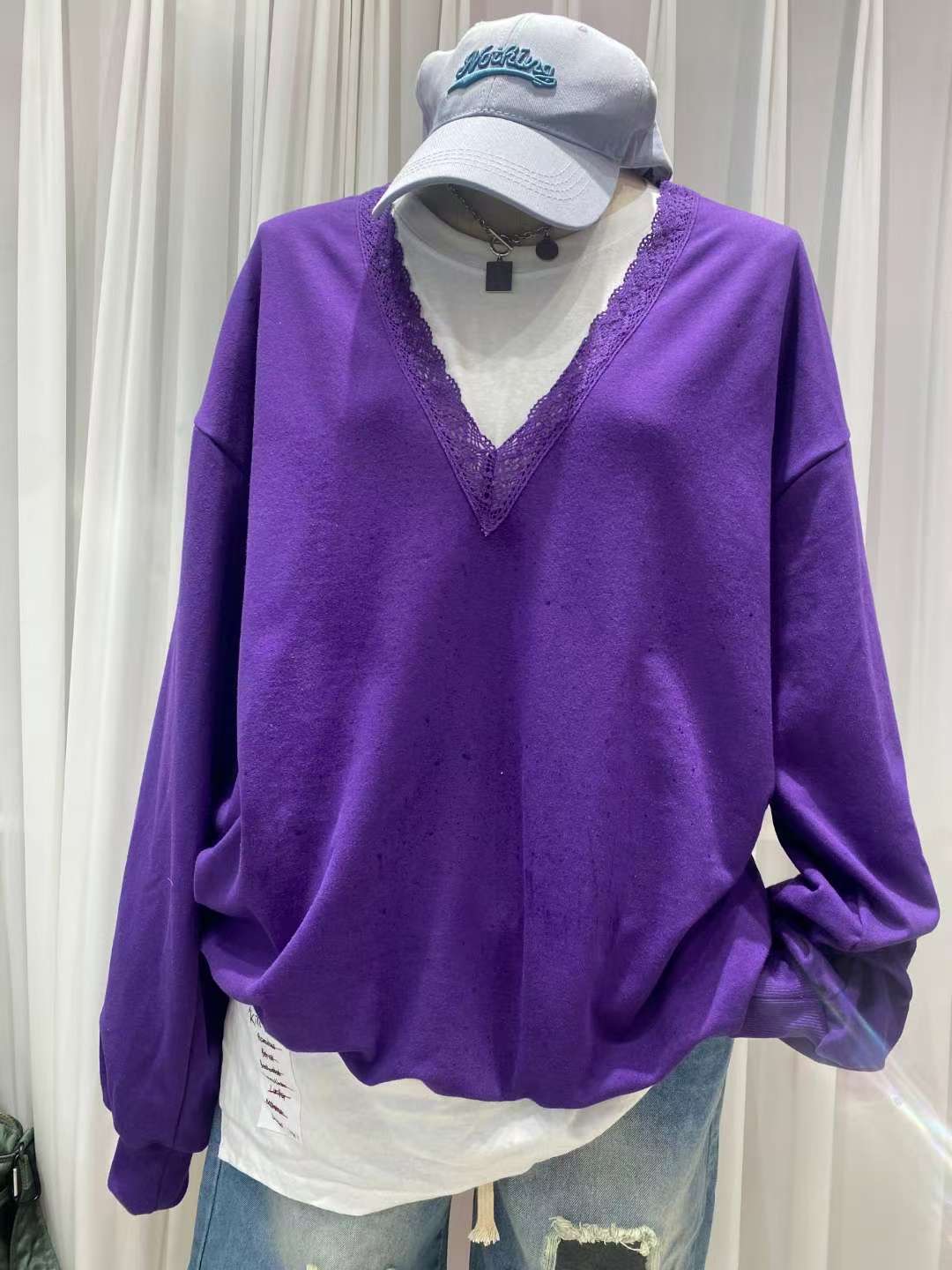 CHOCO CARAMEL東大門代購女士新品推薦衛衣不含內搭運動B CLOTHES衛衣圖色2