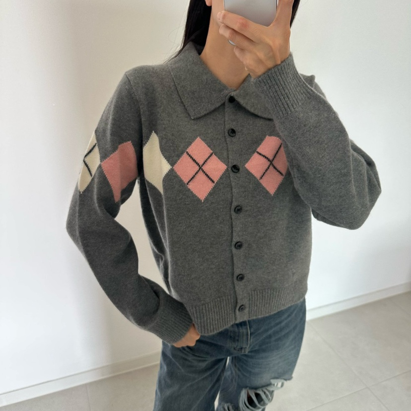 SOUIT東大門直郵女裝新款真品時尚推薦人氣熱賣休閑開衫SOUIT by mabel開衫圖色2