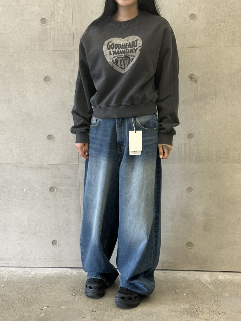 LEEHEE東大門代購女裝新款時尚熱賣人氣推薦休閑牛仔褲柔軟LEEHEE牛仔褲
