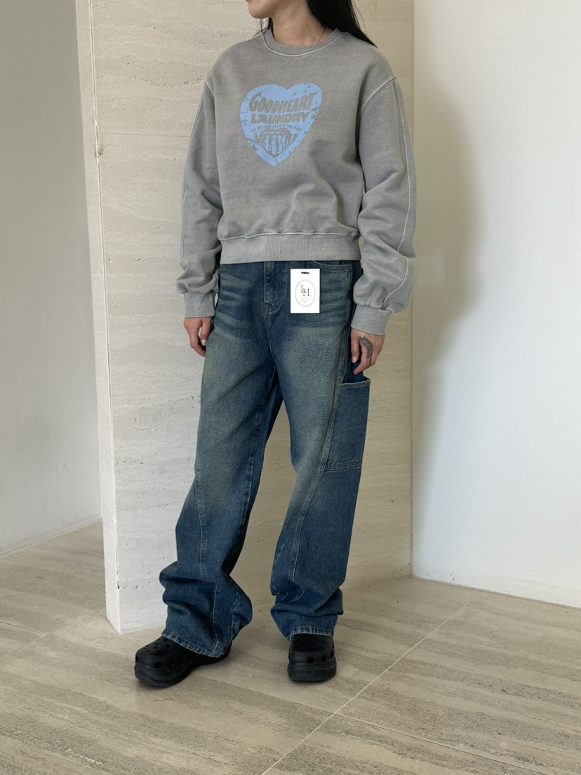 LEEHEE東大門實拍女士新款熱賣時尚真品推薦休閑人氣牛仔褲LEEHEE牛仔褲