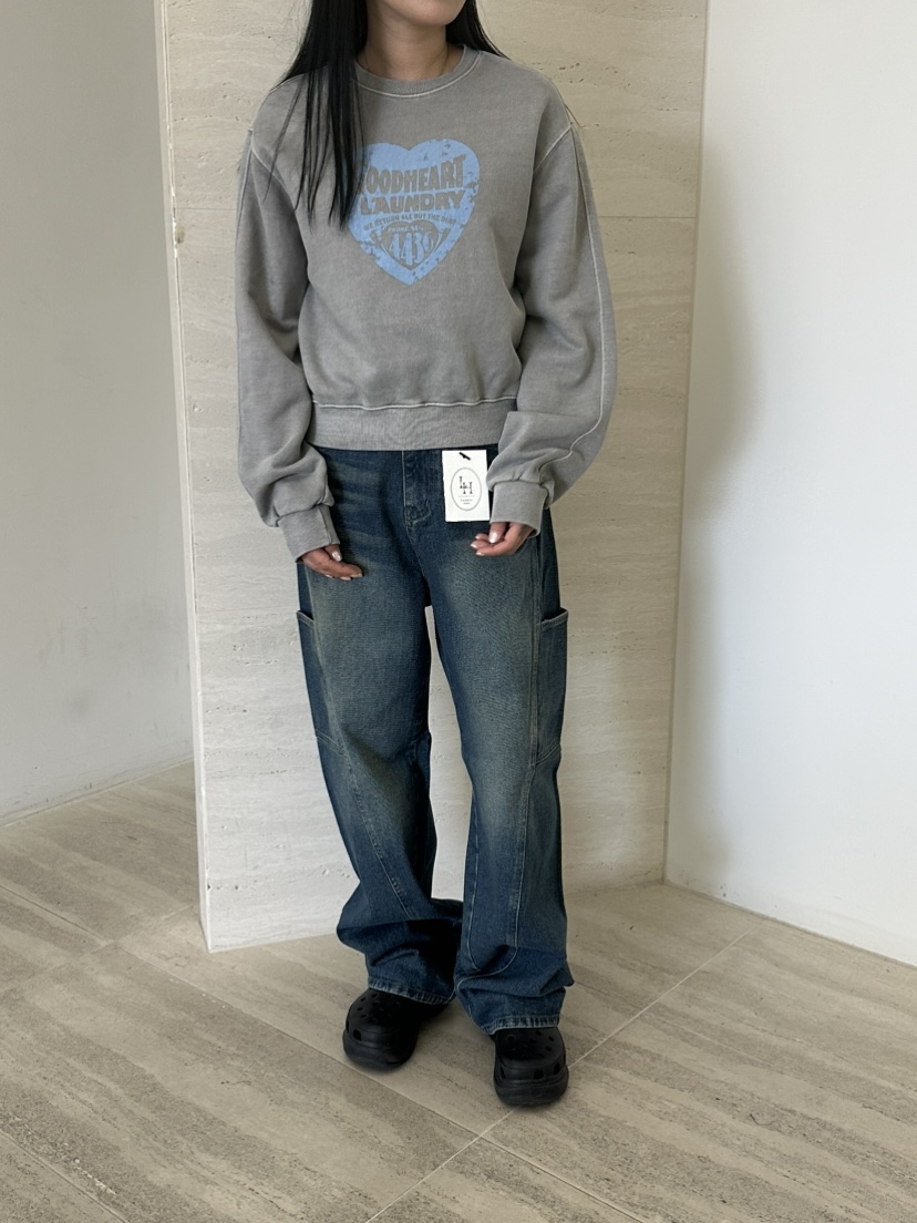 LEEHEE東大門實拍女士新款熱賣時尚真品推薦休閑人氣牛仔褲LEEHEE牛仔褲