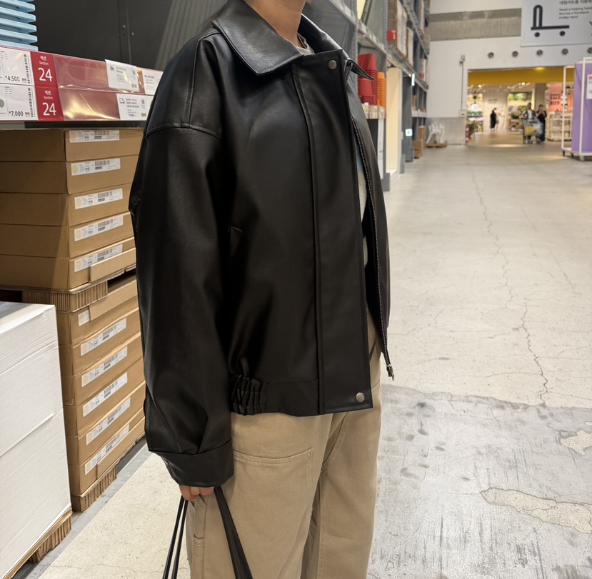 LEEHEE韓國直郵女士新品人氣真品時尚休閑熱賣推薦夾克皮革LEEHEE夾克
