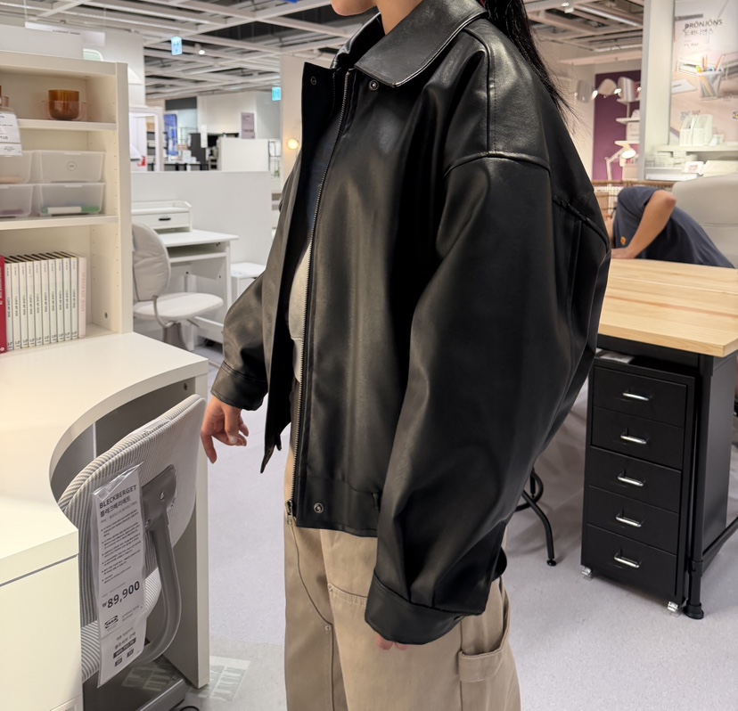 LEEHEE韓國直郵女士新品人氣真品時尚休閑熱賣推薦夾克皮革LEEHEE夾克