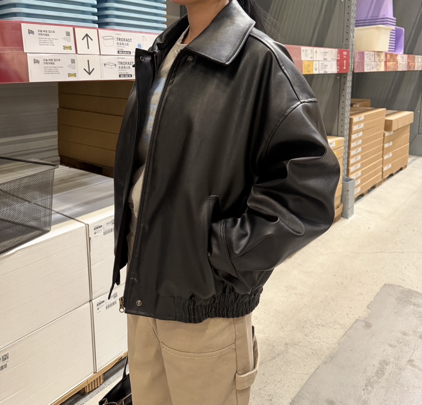 LEEHEE韓國直郵女士新品人氣真品時尚休閑熱賣推薦夾克皮革LEEHEE夾克