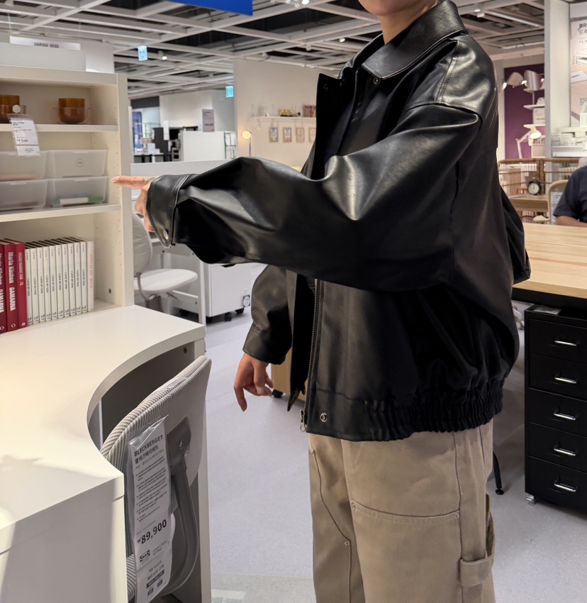 LEEHEE韓國直郵女士新品人氣真品時尚休閑熱賣推薦夾克皮革LEEHEE夾克