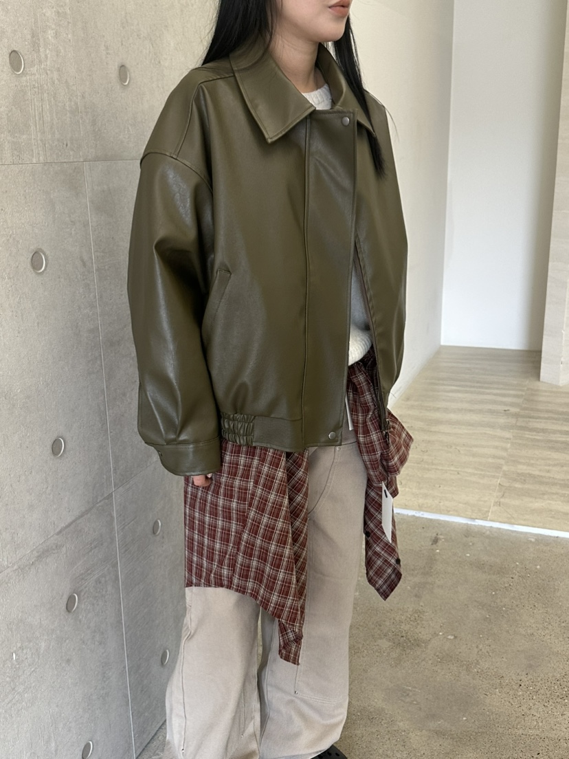 LEEHEE韓國直郵女士新品人氣真品時尚休閑熱賣推薦夾克皮革LEEHEE夾克
