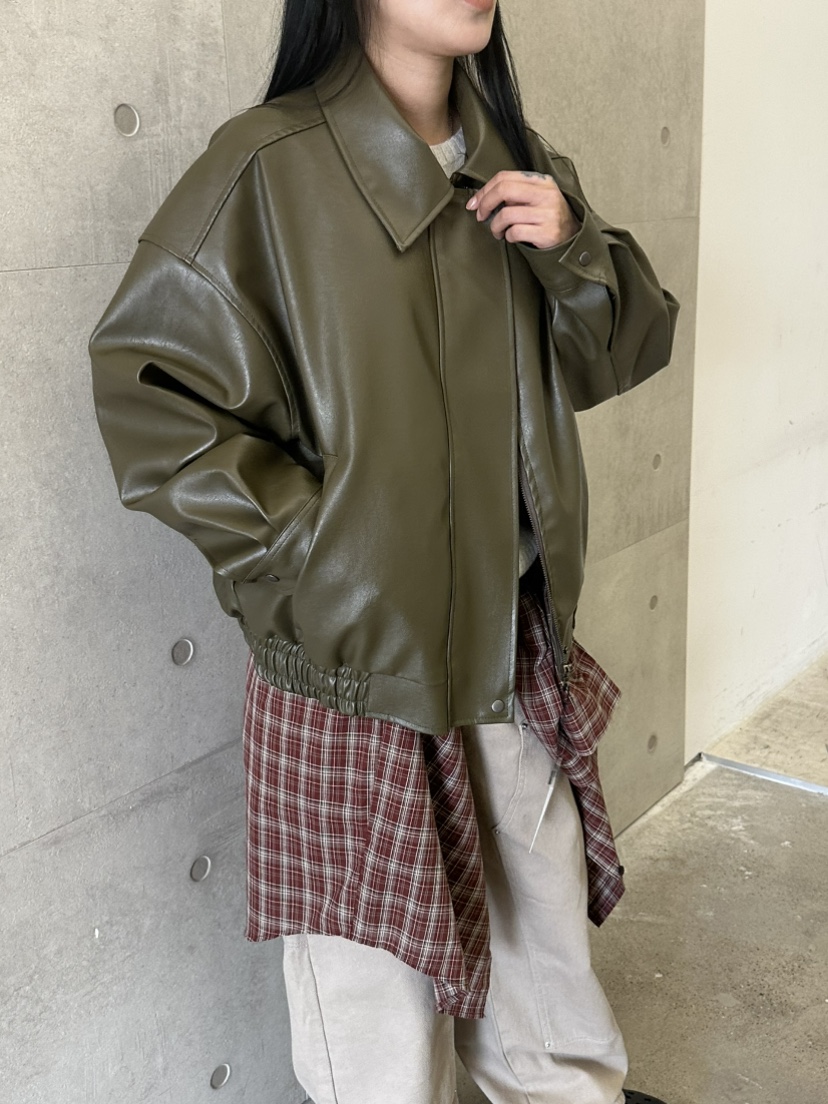 LEEHEE韓國直郵女士新品人氣真品時尚休閑熱賣推薦夾克皮革LEEHEE夾克