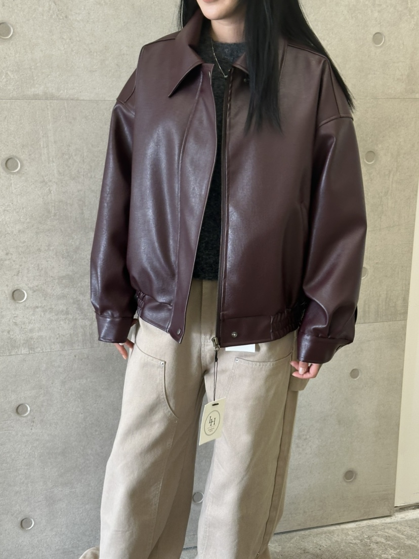 LEEHEE韓國直郵女士新品人氣真品時尚休閑熱賣推薦夾克皮革LEEHEE夾克