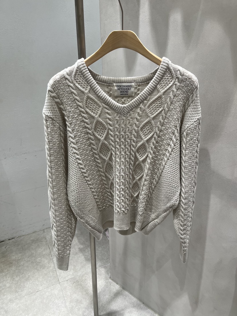 EVERCOMMERCE METICULOUSLY DESIGNED東大門實拍女裝新品推薦針織衫EVERCOMMERCE METICULOUSLY DESIGNED針織衫圖色4