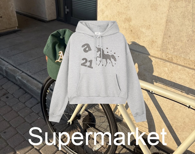 SUPERMARKET/LABSTUDIO東大門直郵女士新品推薦人氣衛衣SUPERMARKET/LABSTUDIO衛衣圖色1