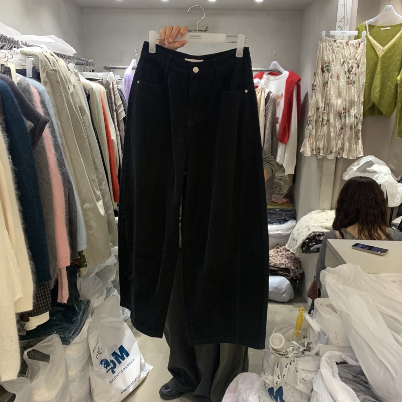 LOGROAD韓國代購女裝新款人氣真品推薦休閑熱賣時尚牛仔褲LOG ROAD牛仔褲圖色3