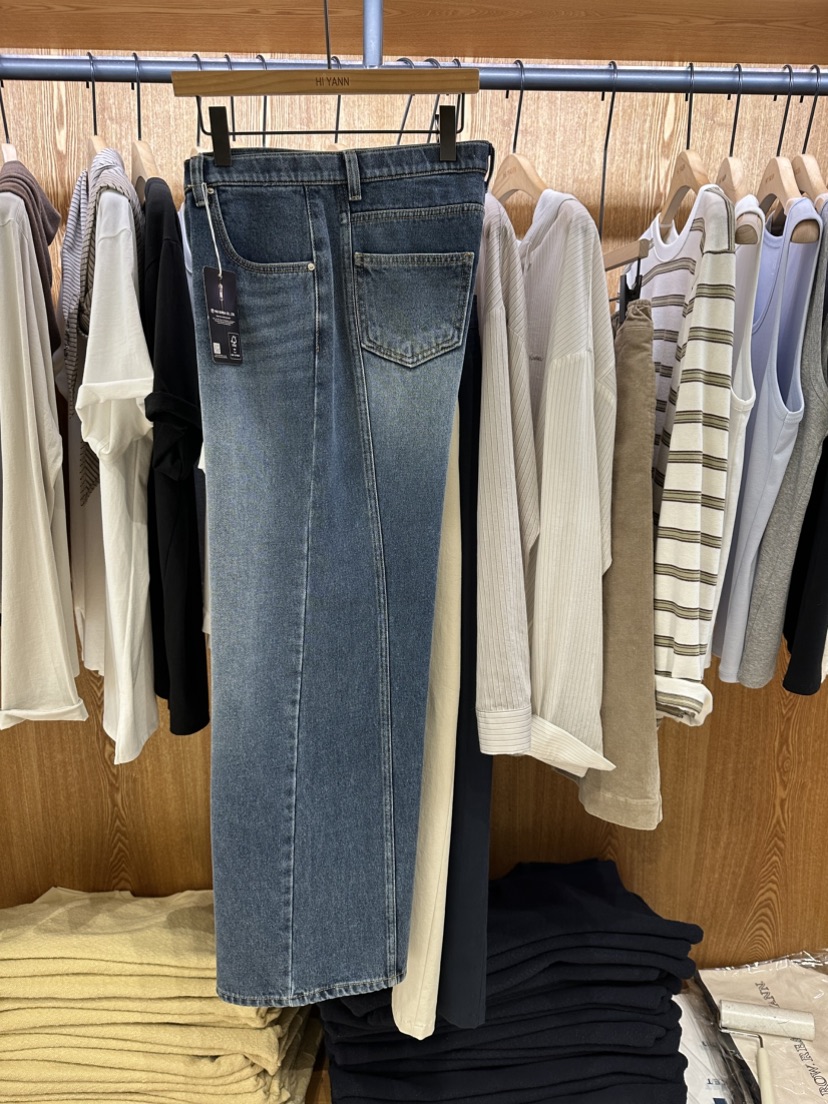 HI YANN東大門直郵女裝新品人氣休閑熱賣推薦時尚牛仔褲HI YANN牛仔褲