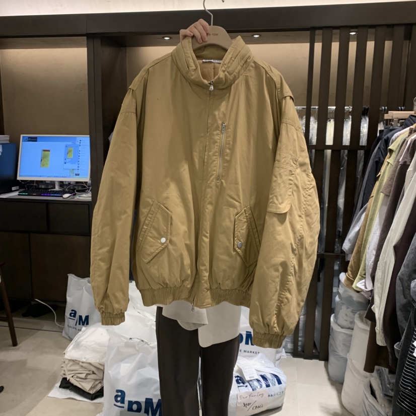 RAWROW韓國代購女裝新品時尚休閑推薦真品短款棉服羽絨棉RAWROW短款棉服圖色2