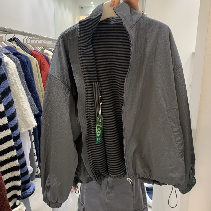 ASOME東大門實拍女士新品推薦熱賣人氣時尚真品休閑夾克兩面A.SOME夾克圖色3