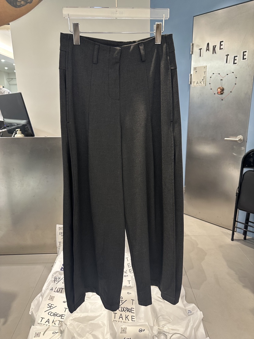 TAKE TEE東大門實拍女士新款休閑真品人氣推薦熱賣休閑褲TAKE TEE休閑褲圖色2墨色