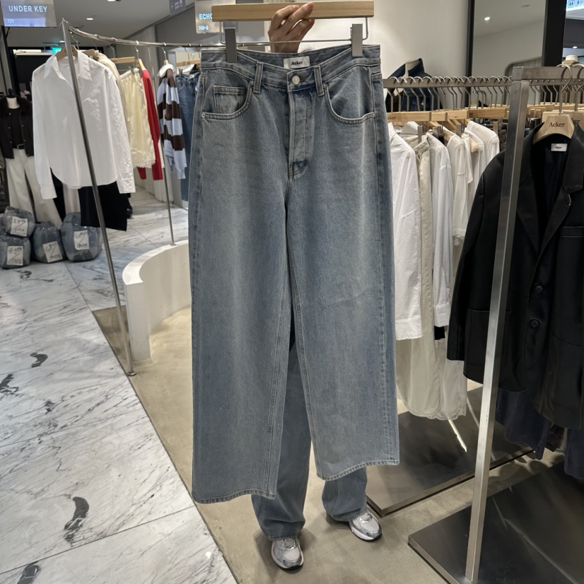 ACKER東大門代購女裝新品真品時尚熱賣推薦人氣休閑牛仔褲Acker牛仔褲圖色1