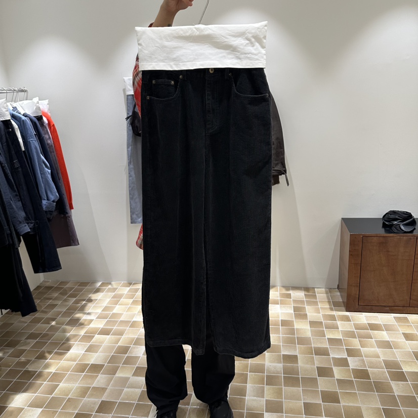 MYNAMEIS/AIME HOPE MAKE東大門代購女裝新品人氣休閑褲燈芯絨MYNAMEIS/AIME HOPE MAKE休閑褲圖色3黑色
