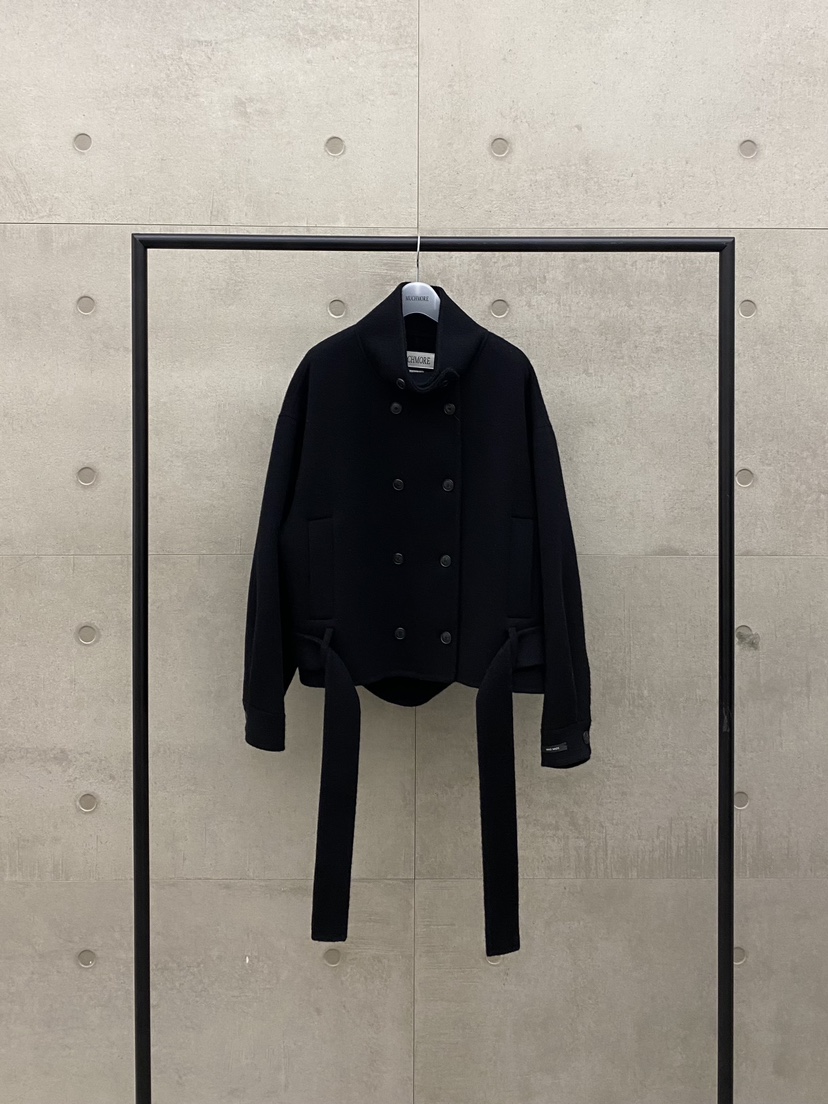 MUCH MORE/JACKPOT韓國直郵女士新品推薦短款大衣含腰帶MUCH MORE/JACKPOT短款大衣圖色3