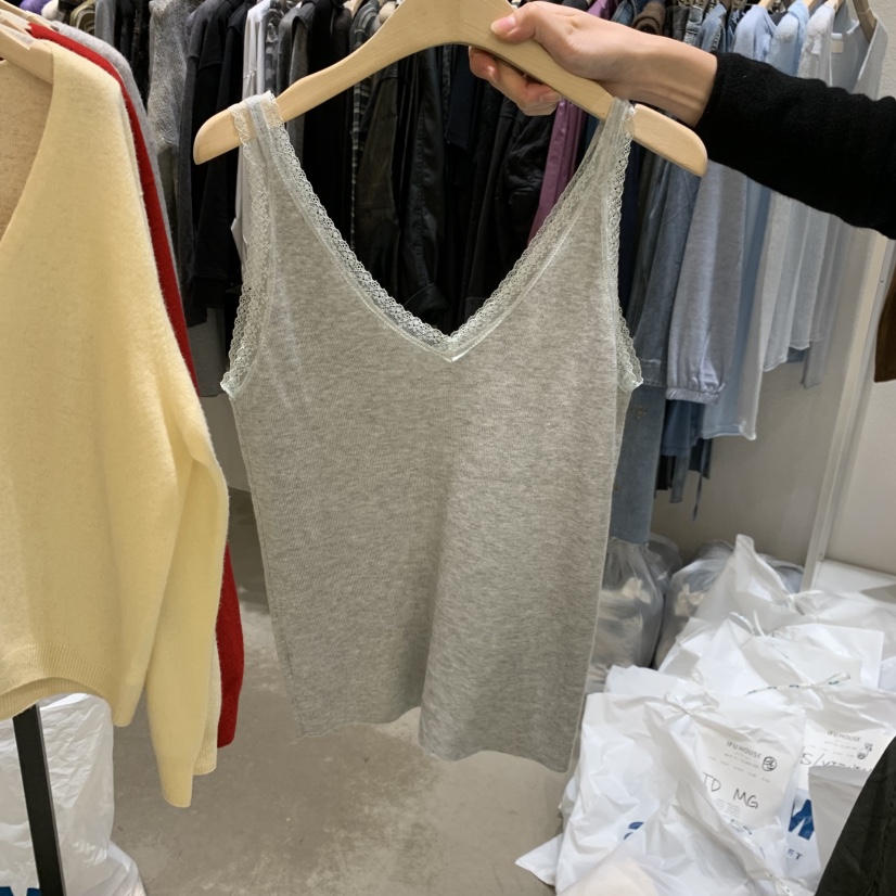 IFU HOUSE韓國代購女士新款時尚休閑熱賣真品人氣吊帶背心IFU HOUSE吊帶/背心圖色2