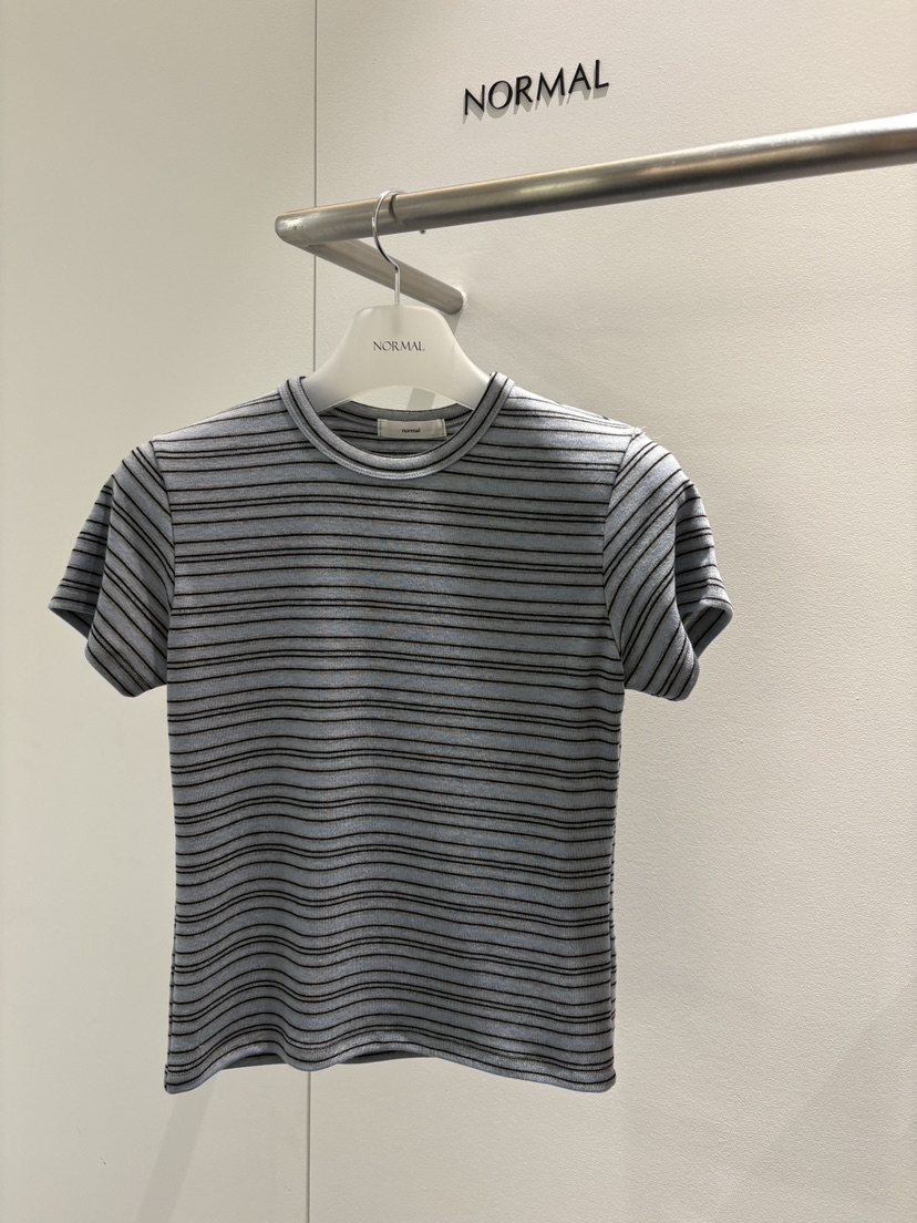 NORMAL韓國直郵女裝新品時尚推薦熱賣休閑真品人氣T恤NORMALT恤圖色2