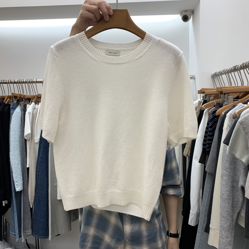 DRESS ROOM韓國直郵女士新款推薦真品時尚人氣針織衫柔軟DRESS ROOM針織衫圖色3