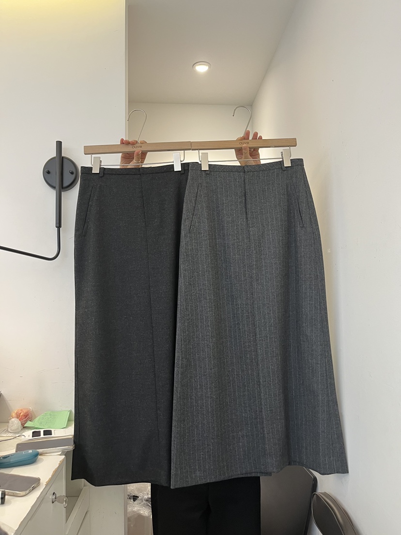 OUVIR東大門代購女裝新品人氣推薦休閑時尚真品熱賣長裙修身O.V.R/OUVIR長裙