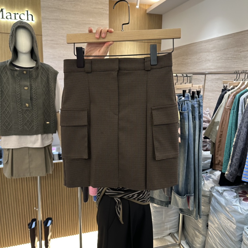 BISHOP/APOINT/3MARCH韓國直郵女裝新品真品半身裙中短裙BISHOP/APOINT/3MARCH半身裙/中短裙圖色2