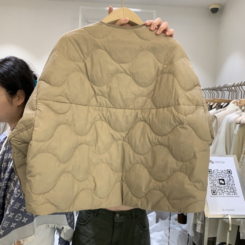 IFU HOUSE東大門實拍女士新品推薦真品短款羽絨服羽絨鵝IFU HOUSE短款羽絨服