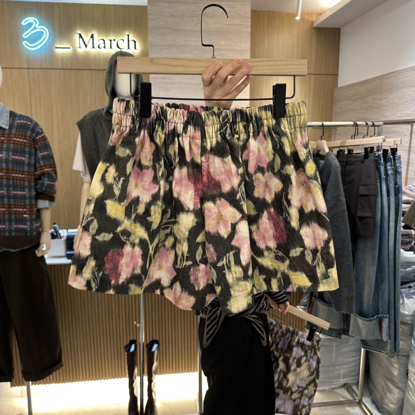 BISHOP/APOINT/3MARCH東大門實拍女士新品人氣真品短褲BISHOP/APOINT/3MARCH短褲圖色1