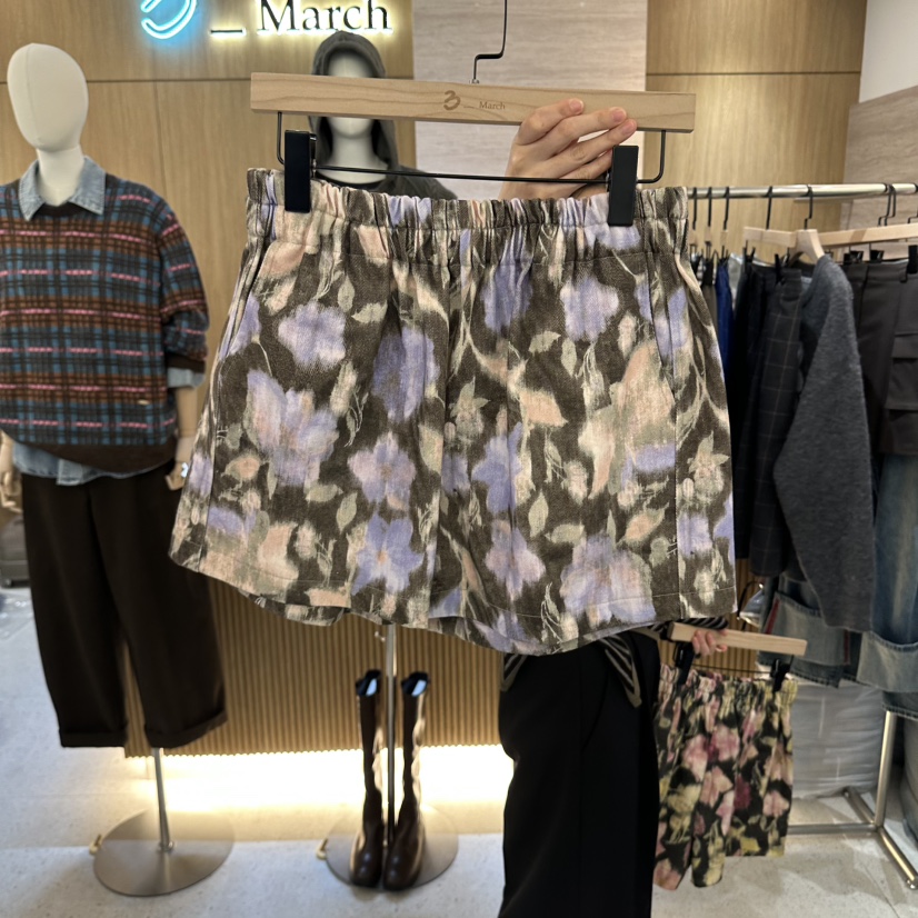 BISHOP/APOINT/3MARCH東大門實拍女士新品人氣真品短褲BISHOP/APOINT/3MARCH短褲圖色2