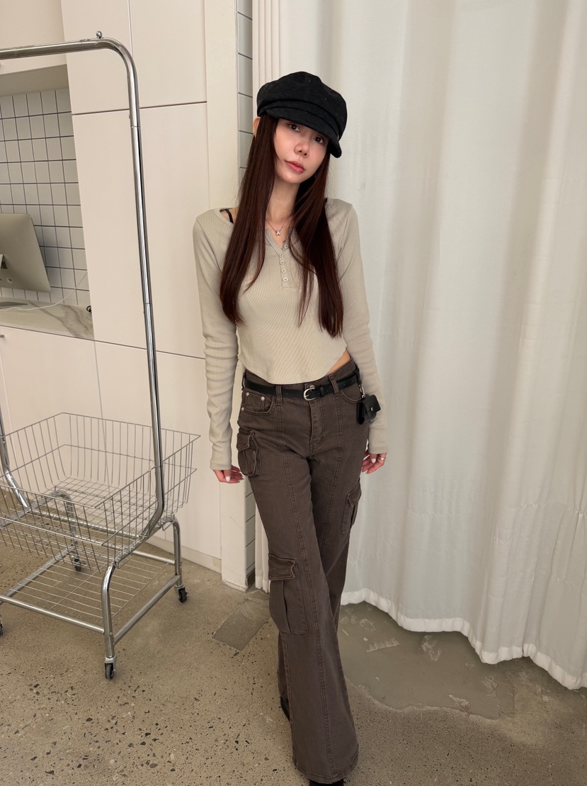 LUMIPLE韓國直郵女裝新款時尚休閑熱賣推薦真品人氣休閑褲LUMIPLE休閑褲