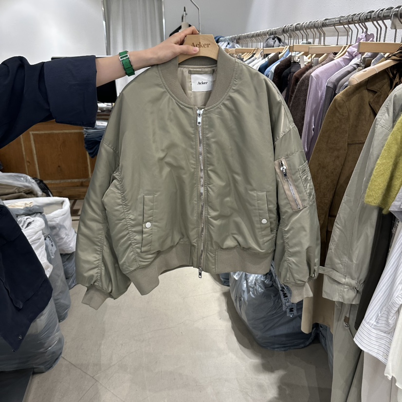 ACKER東大門代購女士新款熱賣時尚休閑人氣真品夾克羽絨服Acker夾克圖色1