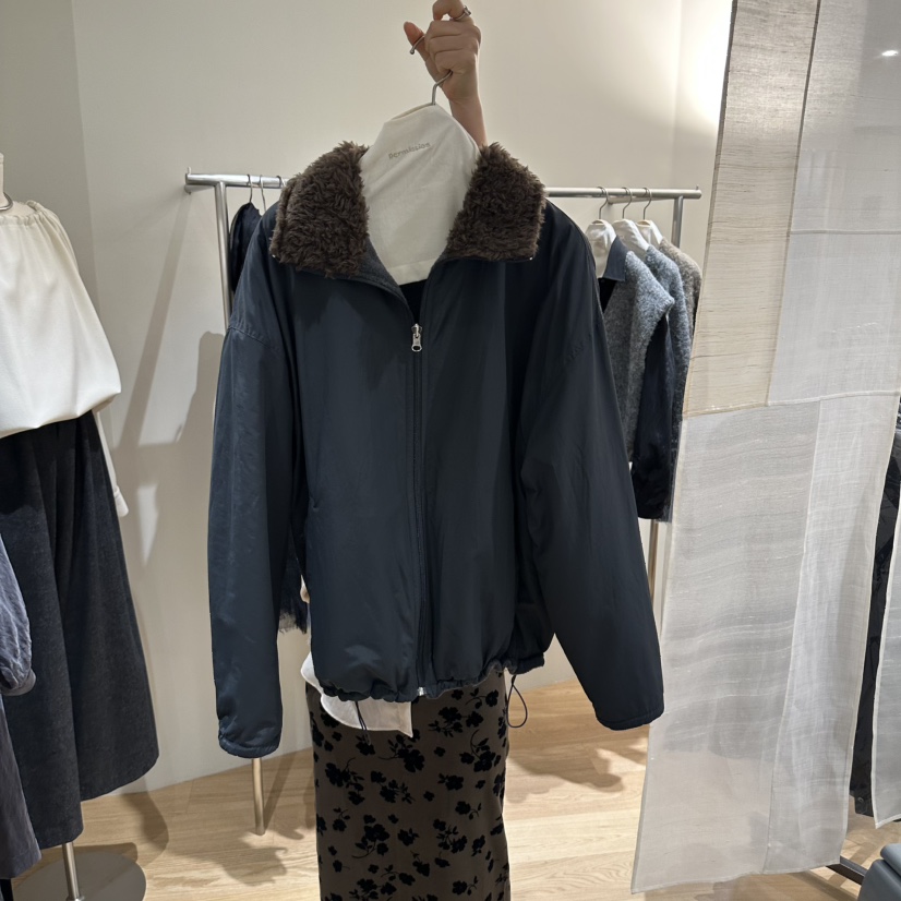 PERMISSION東大門直郵女裝新品人氣休閑推薦時尚夾克兩面穿PERMISSION夾克圖色2