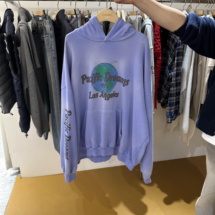 DE VENTI韓國代購女士新品時尚休閑推薦熱賣衛衣連帽衫水洗De VENTI衛衣圖色1
