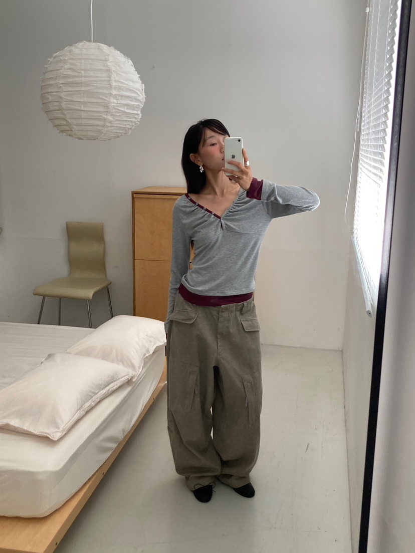 MORE THAN-P韓國代購女裝新款時尚熱賣休閑真品推薦休閑褲MORE THAN休閑褲