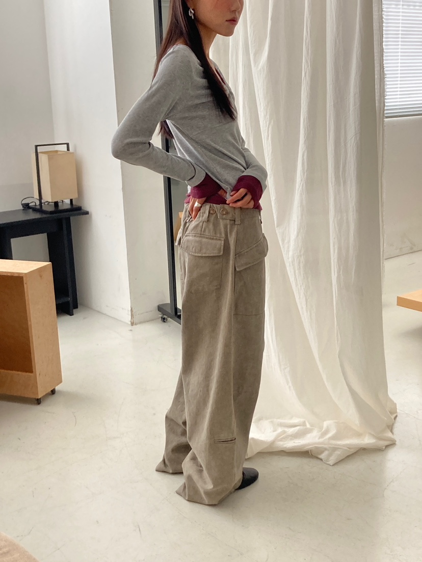 MORE THAN-P韓國代購女裝新款時尚熱賣休閑真品推薦休閑褲MORE THAN休閑褲