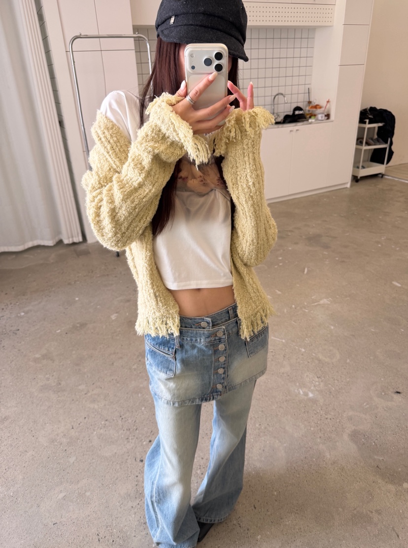 LUMIPLE東大門代購女裝新款真品時尚人氣熱賣推薦休閑開衫LUMIPLE開衫