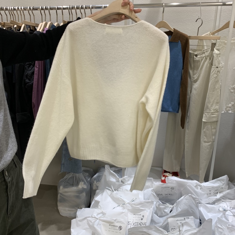 IFU HOUSE東大門直郵女士新品熱賣時尚休閑推薦真品針織衫IFU HOUSE針織衫